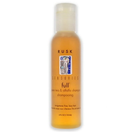 Rusk Sensories Full Green Tea & Alfalfa Shampoo, 4 Fl Oz