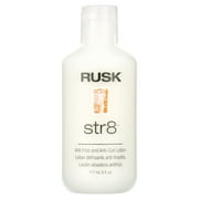 Rusk Str8 Anti-Frizz Anti-Curl Hair Lotion, 6 Oz
