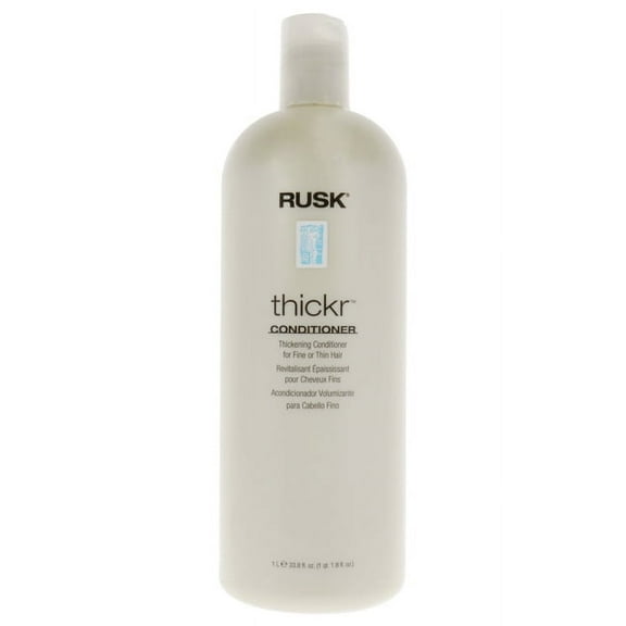 Rusk Thickr Conditioner Thickening for Fine Hair or Thin Hair 33.8 Oz