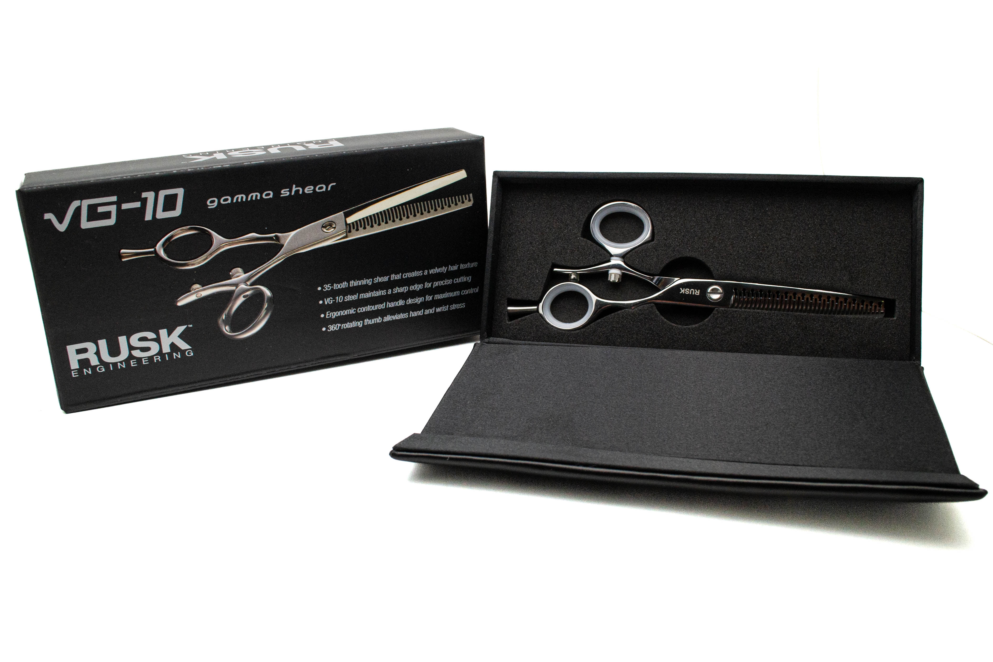 Rusk Professional VG-10 Gamma 35 Tooth Hair Cutting Thinning Shear