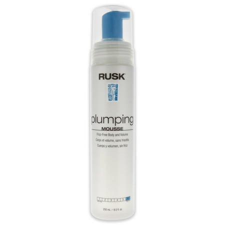 Rusk plumping mousse (frizz-free body and volume) 250ml/8.5oz