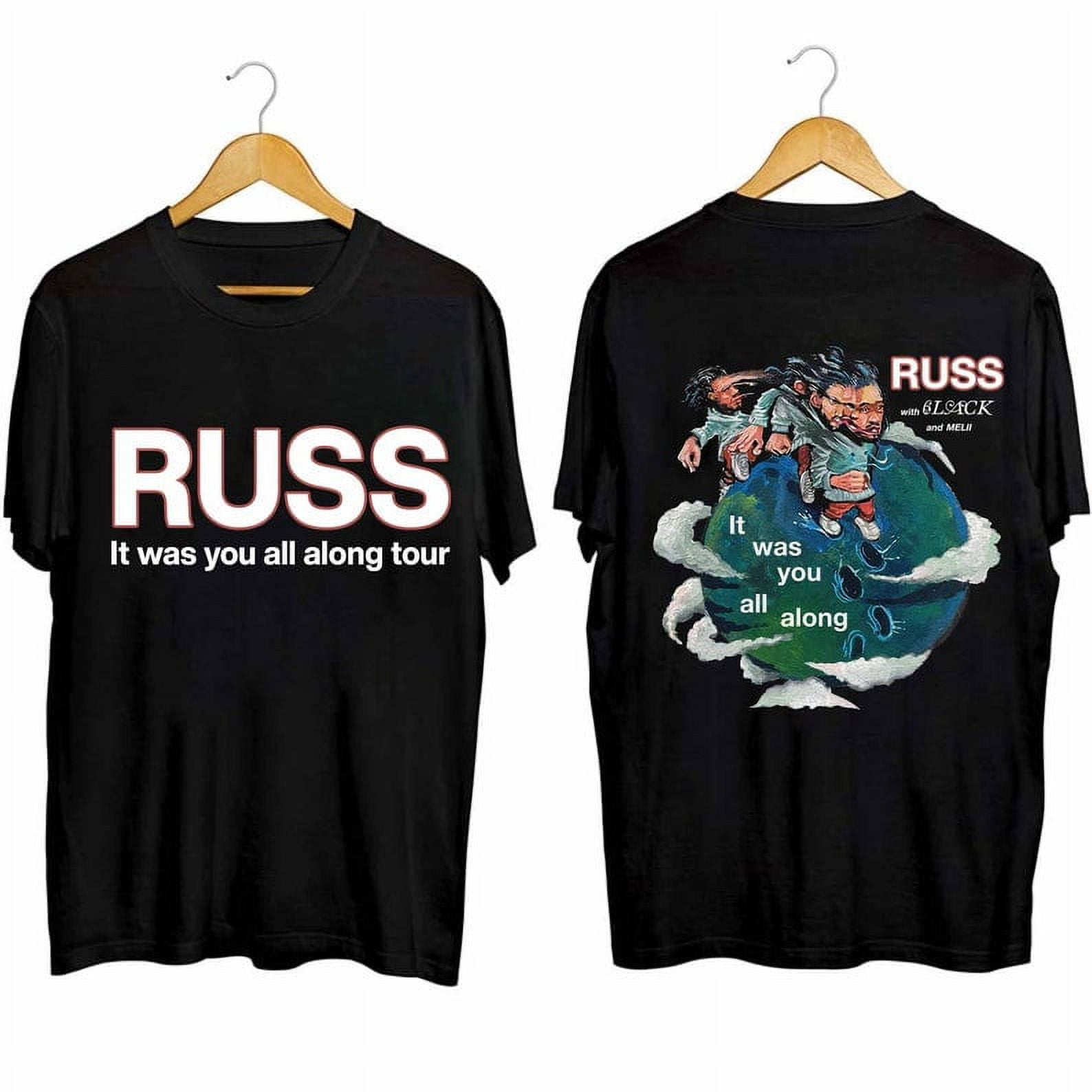 Russ 2024 Tour Shirt, It Was You All Along 2024 Tour Shirt, Russ with
