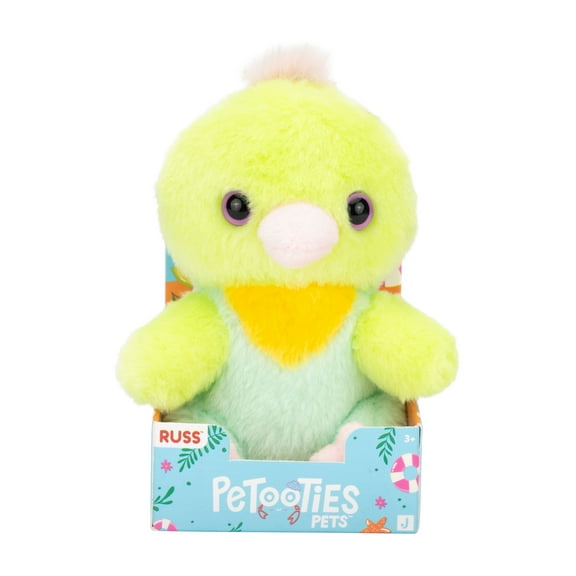 Russ Plush 4 inch Vibrant Parakeet Stuffed Animal Toy