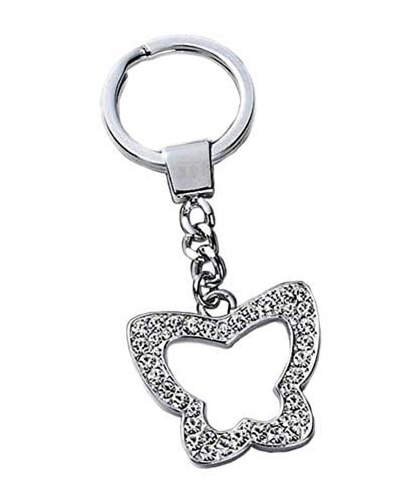Russ Berrie - Keychain - Rhinestone Butterfly - Walmart.com