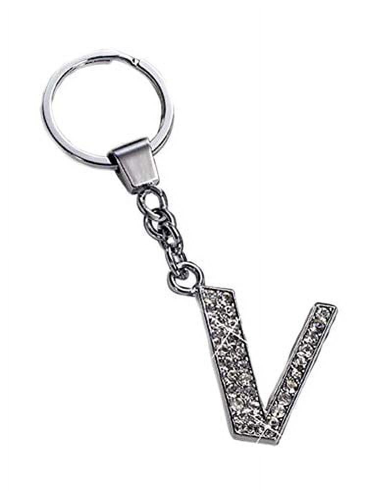 Russ Berrie - Keychain - Rhinestone Initial 