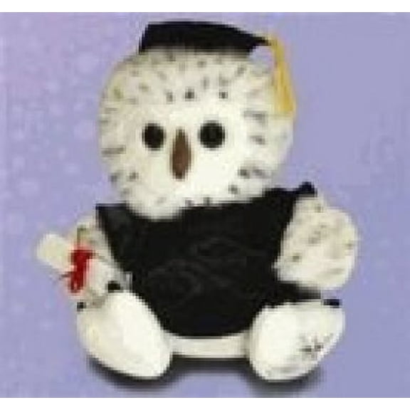 Russ Berrie -Shining Star Graduation Owl (With Sealed Code) Plush