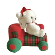Russ Cares Soft Plush Pets Teddy Bear with Train