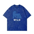 thumbnail image 1 of Russ Into The Wild Album Washed Cotton Tee Women Men Crewneck Short Sleeve T-shirt, 1 of 2