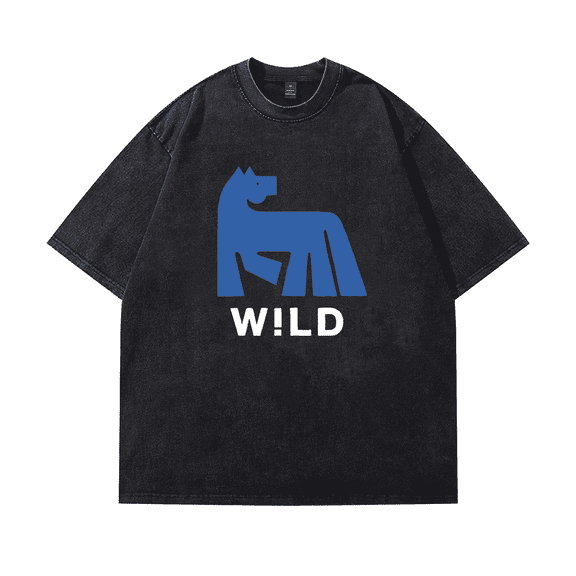 Russ Into The Wild Album Washed Cotton Tee Women Men Crewneck Short Sleeve T-shirt