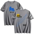 thumbnail image 1 of Russ Into The Wild Tour 2025 Cotton T-Shirt Women Men Crewneck Casual Short Sleeve Tee, 1 of 3