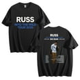thumbnail image 1 of Russ Into The Wild Tour 2025 Cotton Tshirt Casual Short Sleeve Vintage Tops Tees, 1 of 4