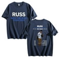 thumbnail image 1 of Russ Into The Wild Tour 2025 Cotton Tshirt Casual Short Sleeve Vintage Tops Tees, 1 of 4
