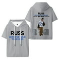 thumbnail image 1 of Russ Into The Wild Tour 2025 Hooded Short Sleeve Vintage 90s Tops Hip Hop Hoodies, 1 of 2