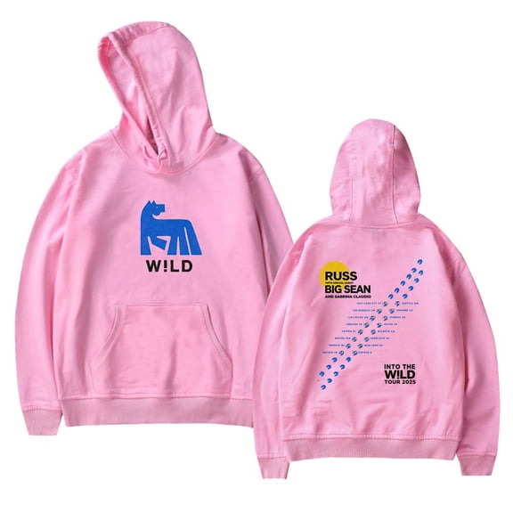 Russ Into The Wild Tour 2025 Hoodies Women Men Casual Long Sleeve Sweatshirt Fashion Clothes