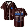 thumbnail image 1 of Russ Into The Wild Tour 2025 Merch Baseball Jersey Shirt V-Neck Women Men Short Sleeve Streetwear Clothes, 1 of 3