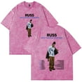 thumbnail image 1 of Russ Into The Wild Tour 2025 Merch Cotton T-Shirt Wash Tee Women Men Short Sleeve Crewneck Tee, 1 of 3