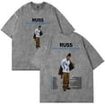 thumbnail image 1 of Russ Into The Wild Tour 2025 Merch Cotton T-Shirt Wash Tee Women Men Short Sleeve Crewneck Tee, 1 of 3
