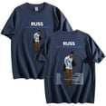thumbnail image 1 of Russ Into The Wild Tour 2025 Merch Cotton T-Shirt Women Men Crewneck Casual Short Sleeve Tee, 1 of 3