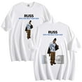 thumbnail image 1 of Russ Into The Wild Tour 2025 Merch Cotton T-Shirt Women Men Crewneck Casual Short Sleeve Tee, 1 of 2
