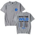 thumbnail image 1 of Russ Into The Wild Tour 2025 Merch T-Shirt Women Men Casual Crewneck Short Sleeve Fashion Tee, 1 of 3