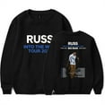 thumbnail image 1 of Russ Into The Wild Tour 2025 Sweatshirts Hip Hop Crewneck Pullover Unisex Trucksuit, 1 of 2