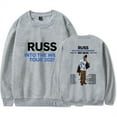 thumbnail image 1 of Russ Into The Wild Tour 2025 Sweatshirts Hip Hop Crewneck Pullover Unisex Trucksuit, 1 of 2