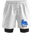 thumbnail image 1 of Russ Into The Wild Tour 2025 Sweatshorts Women Men Short Basketball Pants Outdoor Sportwear, 1 of 3