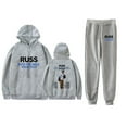 thumbnail image 1 of Russ Into The Wild Tour 2025 Sweatsuit Casual Fall Suit Unisex Hoodies Jogger Pants Sets, 1 of 2