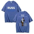 thumbnail image 1 of Russ Into The Wild Tour 2025 Washed Cotton Tshirt Unisex Short Sleeve Cool Tee Shirt, 1 of 4