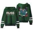 thumbnail image 1 of Russ It Was You All Along Tour Pullover Hoodies Fashion Tops Hip Hop Pocketless Sweatshirts, 1 of 2