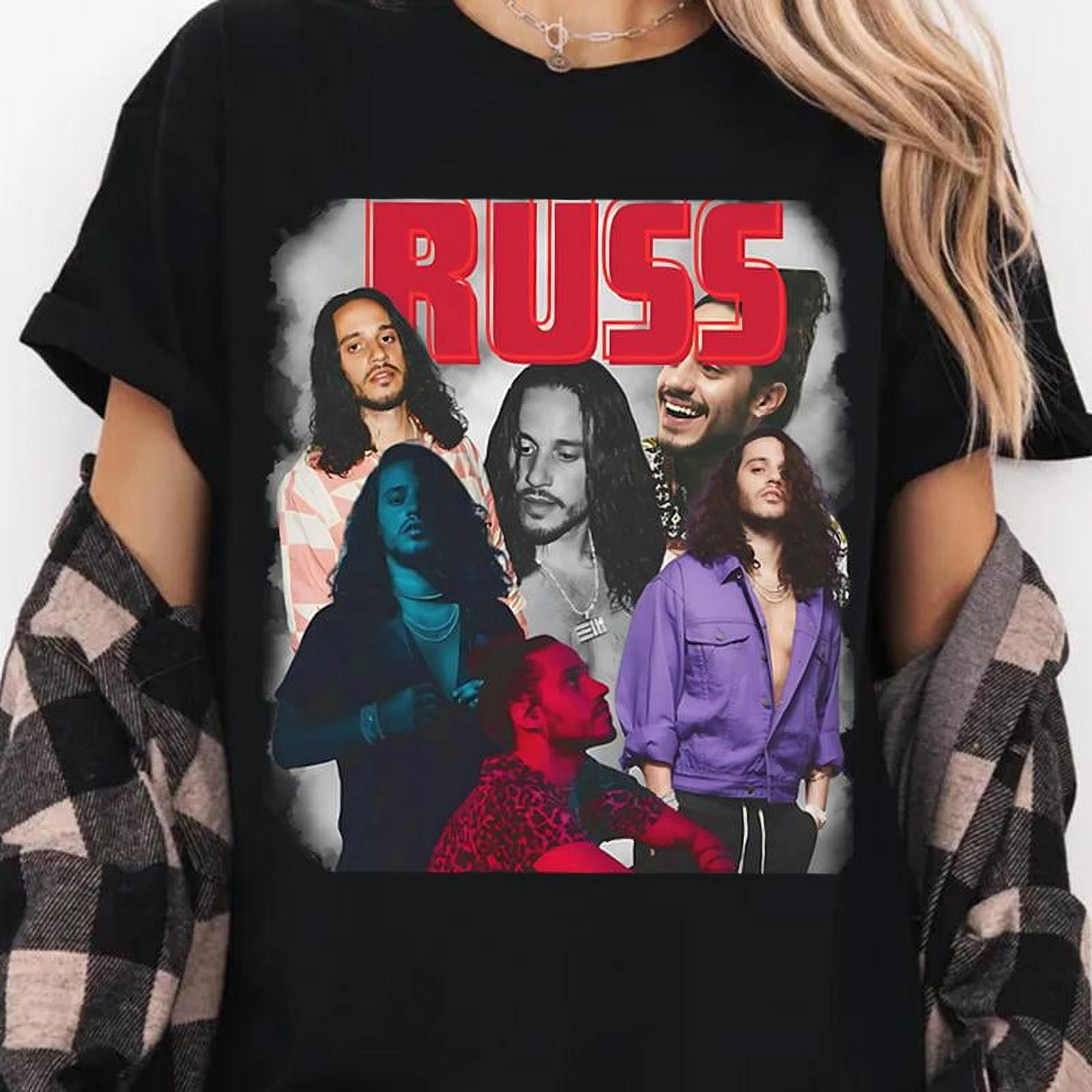 Borrow It Was You All Along Russ It Was You All Along Tour Rapper Merch 2024 Unisex Comfort Tee T