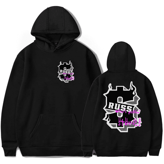Russ Merch Hooded singer Merch Casuals winter unisex fashion long sleeved sportswear streetwear