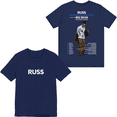 thumbnail image 1 of Russ Merch Into The Wild Tour 2025 Print T-Shirt Summer Short Sleeve Crewneck Casual Streetwear, 1 of 2