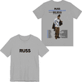 thumbnail image 1 of Russ Merch Into The Wild Tour 2025 Print T-Shirt Summer Short Sleeve Crewneck Casual Streetwear, 1 of 2
