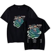 JTYHDDAN Russ Merch It Was You All Along Tour Tee Crewneck Short Sleeve Summer Men Women's Harajuku T-shirt Clothes