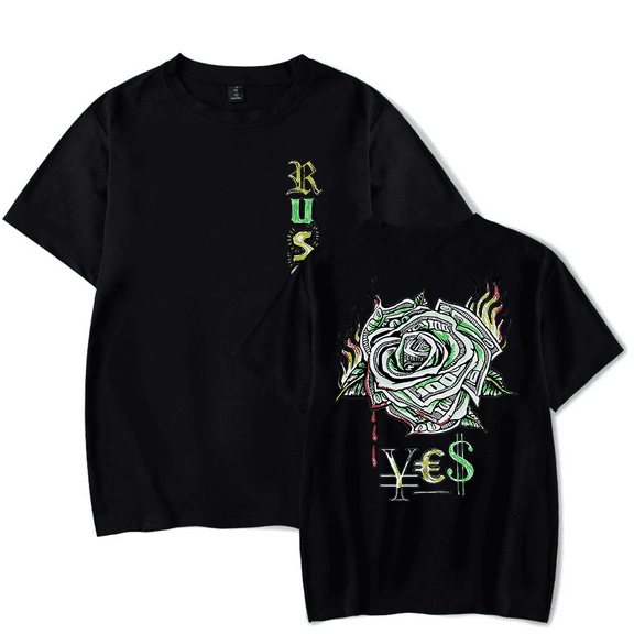 Russ Merch T-shirt short sleeved casual women's men's fashionable T-shirt top