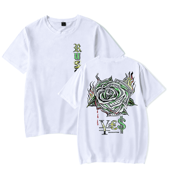 Russ Merch T-shirt short sleeved casual women's men's fashionable T-shirt top