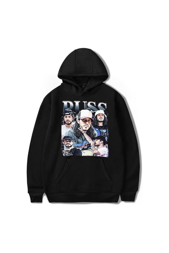 Russ Tour 2025  Hoodies Merch Women Men Long sleeve Fashion Casual Hooded Sweatshirts