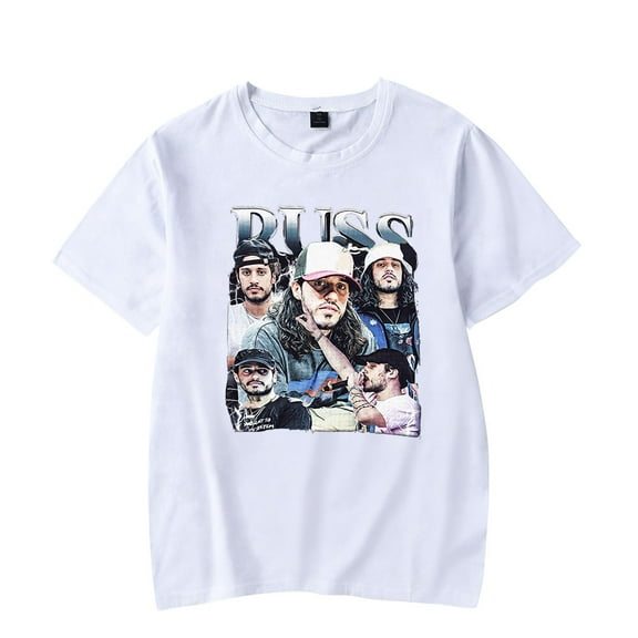 Russ Tour 2025 T-shirts Merch Women Men Clothes Trend Casual Short Sleeve Top