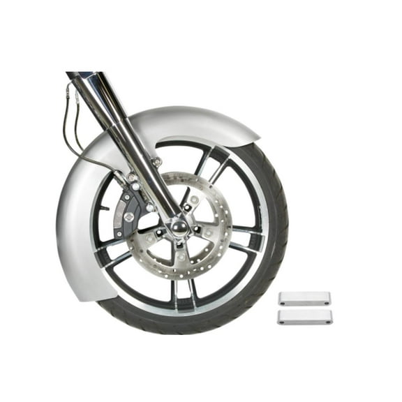Russ Wernimont Designs RWD-50137 LS-2 Style Custom Dresser Front Fender - 5-1/2in. Wide for 21in. Wheels