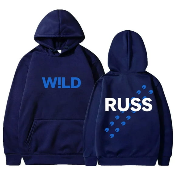 Russ Wild Merch Hoodies HipHop Streetwear Women Men Long Sleeve Sweatshirts