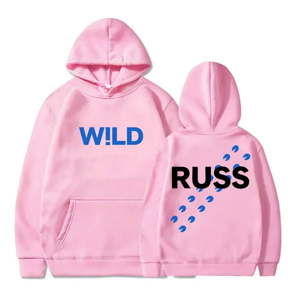 Russ Wild Merch Hoodies HipHop Streetwear Women Men Long Sleeve Sweatshirts