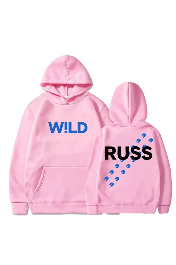 Russ Wild Merch Hoodies HipHop Streetwear Women Men Long Sleeve Sweatshirts