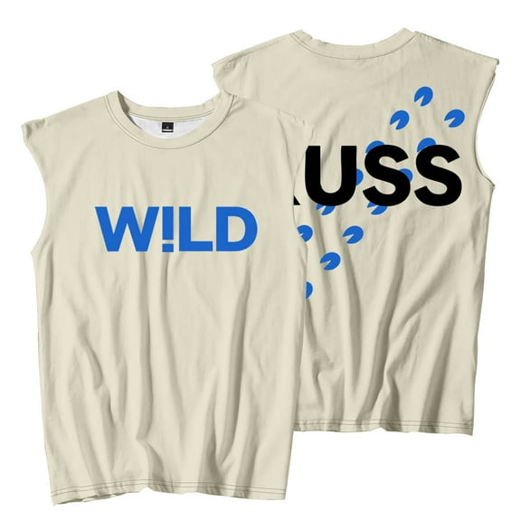 Russ Wild Merch Sleeveless T-Shirts Tank Tops Women Men Fashion Streetwear Tee