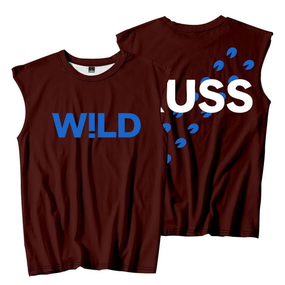 Russ Wild Merch Sleeveless T-Shirts Tank Tops Women Men Fashion Streetwear Tee
