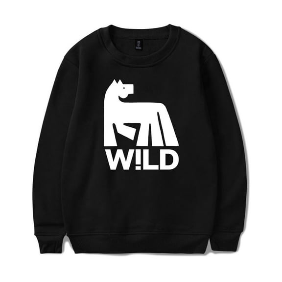 Russ Wild Tour 2025 Merch Long Sleeve Crewneck Sweatshirt For Men/Women Unsiex Fashion Streetwear