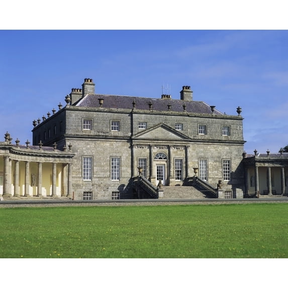 Russborough House Co Wicklow Ireland; 18Th Century House Designed By Richard Cassels by The Irish Image Collection / Design Pics
