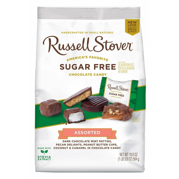 Russell Stover Assorted Sugar-Free Chocolate Candies, 19.9 oz