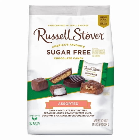 Russel Stover Sugar Free Chocolate Assorted - 19.9 oz