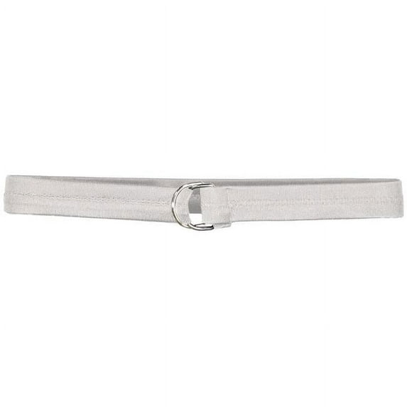 Russell 1.5 in. Covered Adult Football Belt, White - Medium